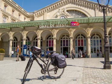 The TGV and riding across Paris