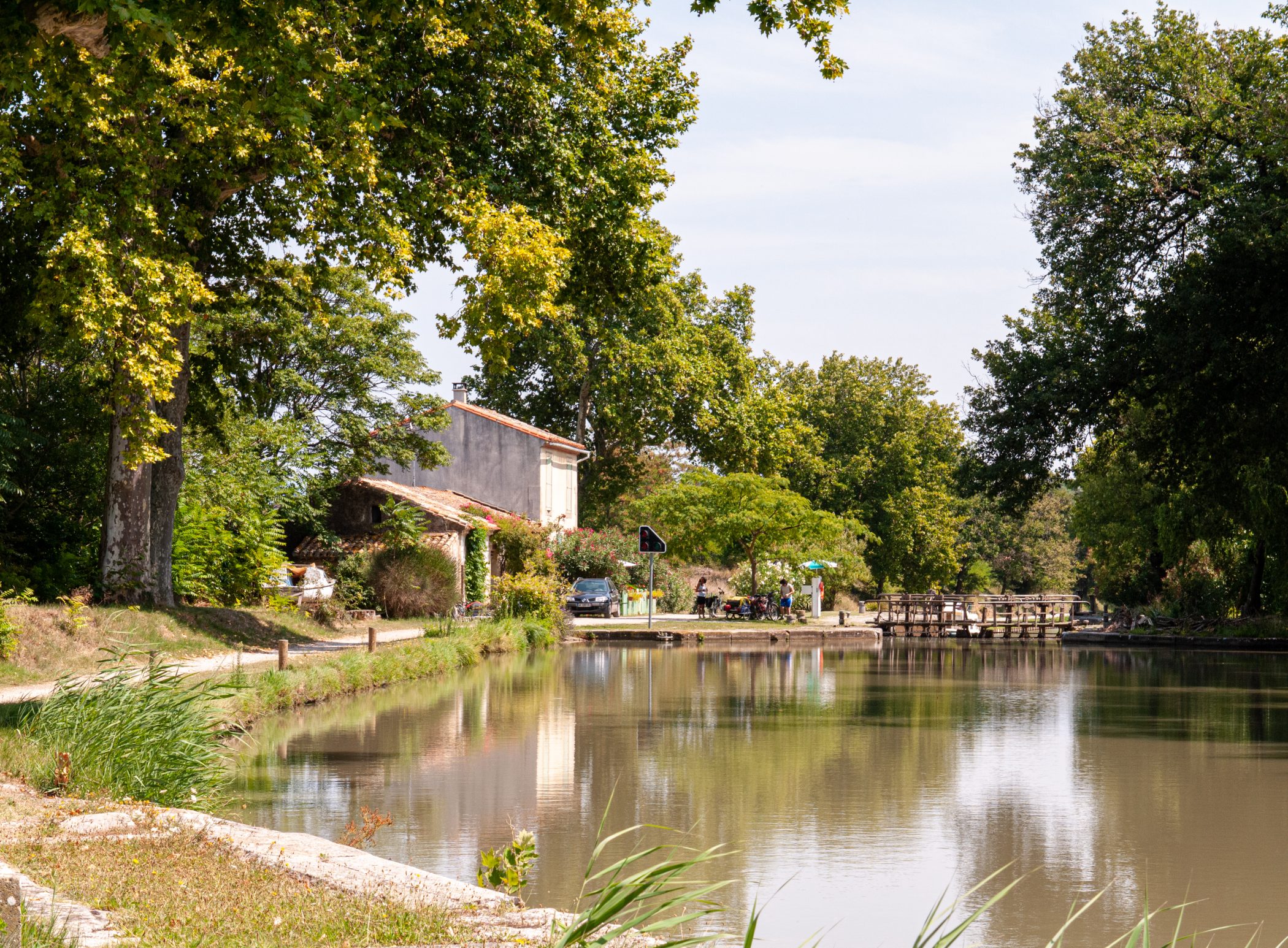 Canal du Midi Aug. 2011